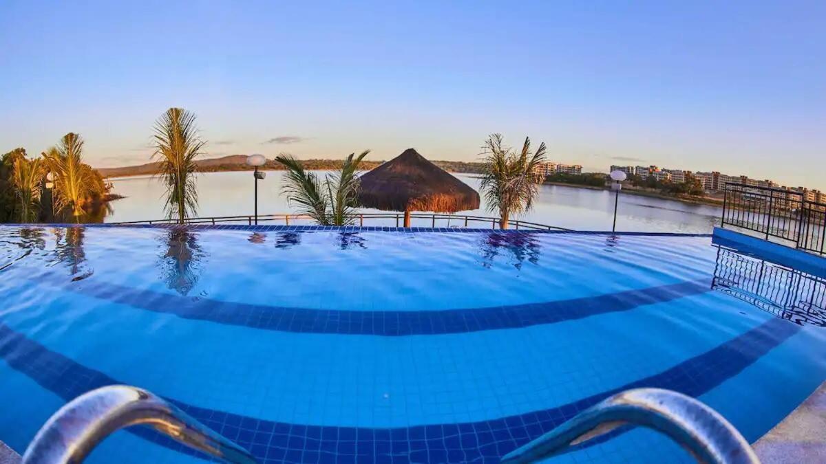 Apto Resort Do Lago Ate 8 Pessoas - Valor Promocional Caldas Novas Eksteriør bilde