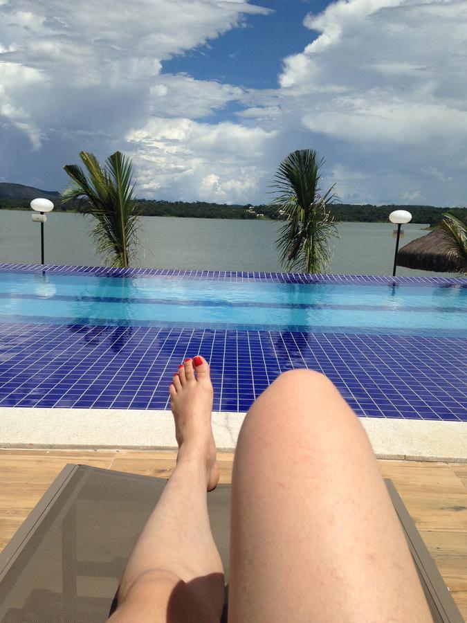 Apto Resort Do Lago Ate 8 Pessoas - Valor Promocional Caldas Novas Eksteriør bilde